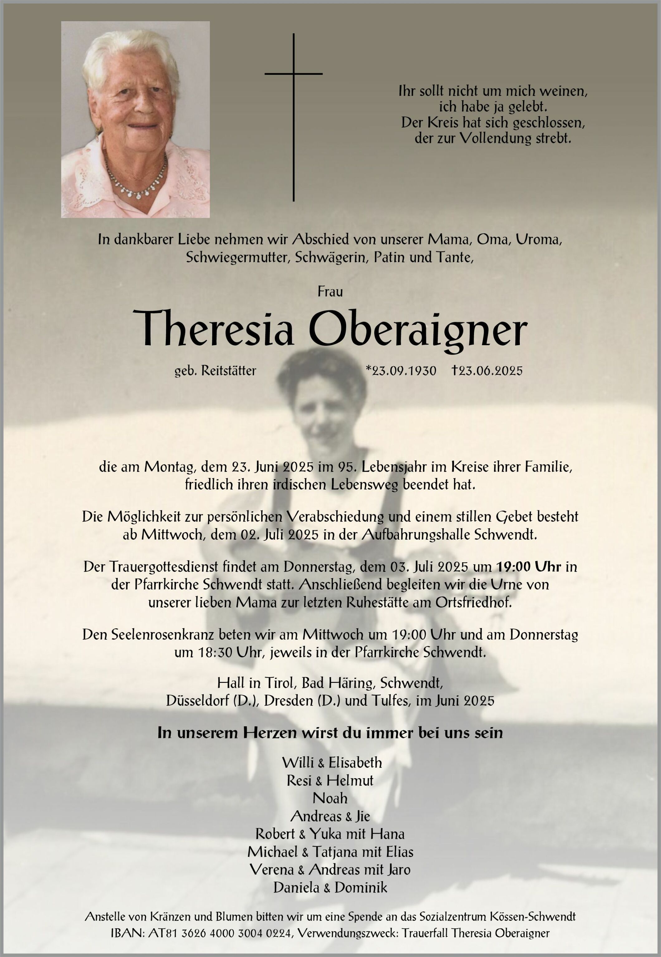 Theresia Oberaigner